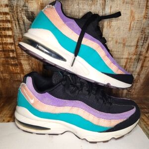 Nike Air Max 95 GS Sneaker Youth 7 Have A Nice Day Black White Hyper Jade CI5645